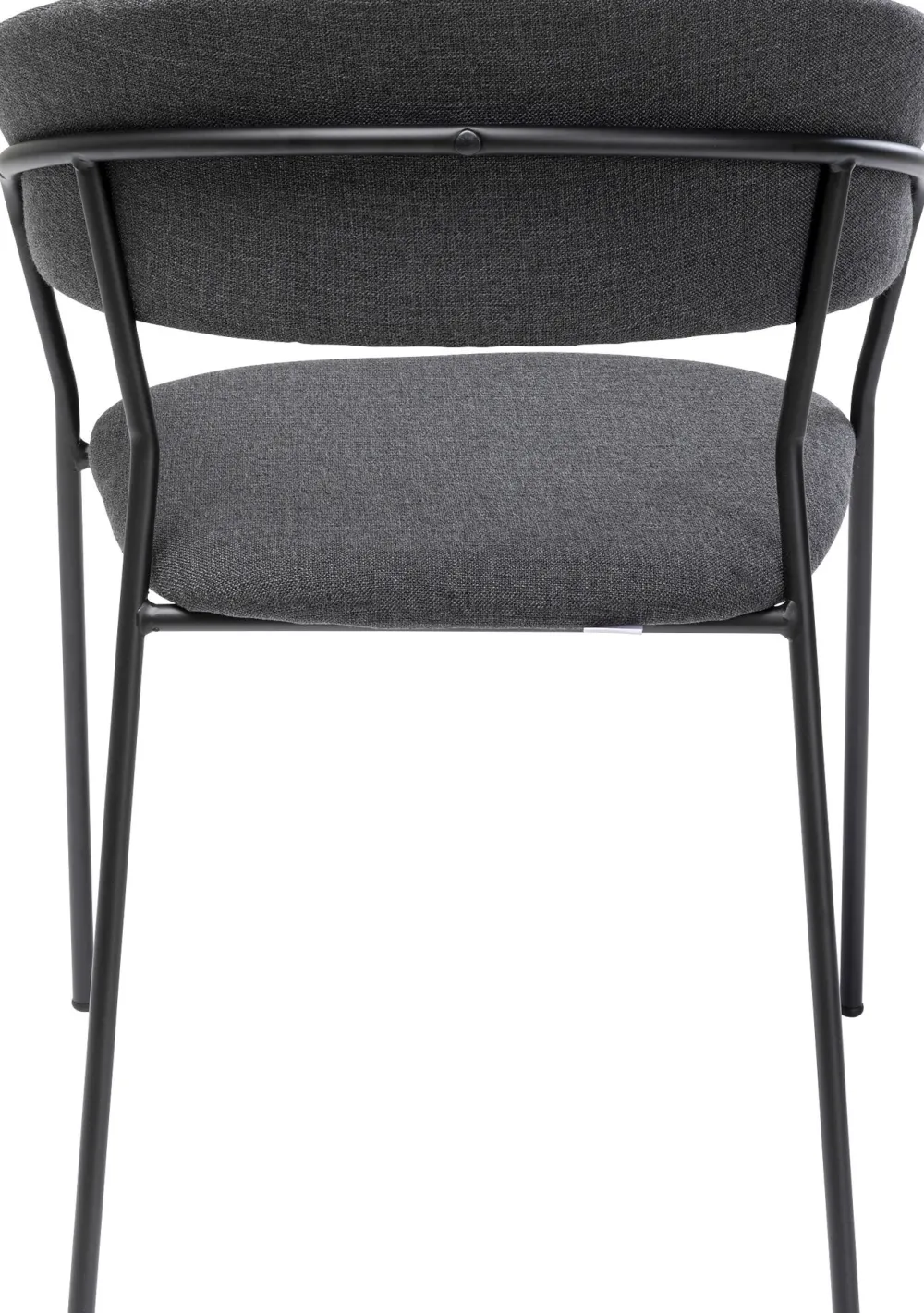 KARE Design Tuolit*Belle Tuoli Käsinojilla - Antrasiitti (2/Setti)