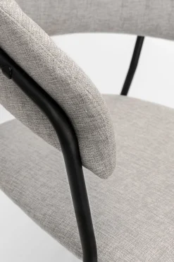 KARE Design Tuolit*Belle Tuoli Käsinojilla - Beige (2/Setti)