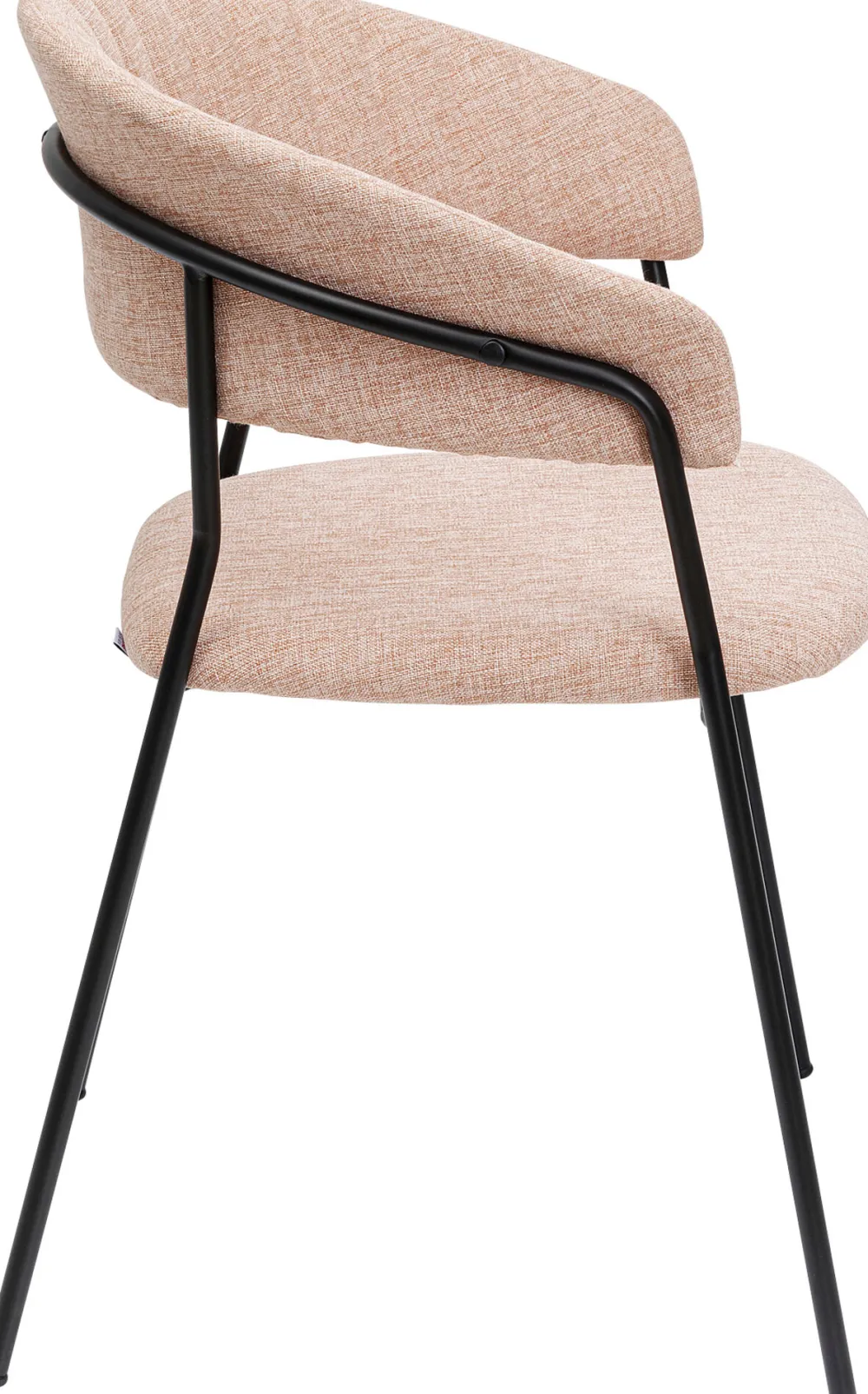 KARE Design Tuolit*Belle Tuoli Käsinojilla - Roosa (2/Setti)