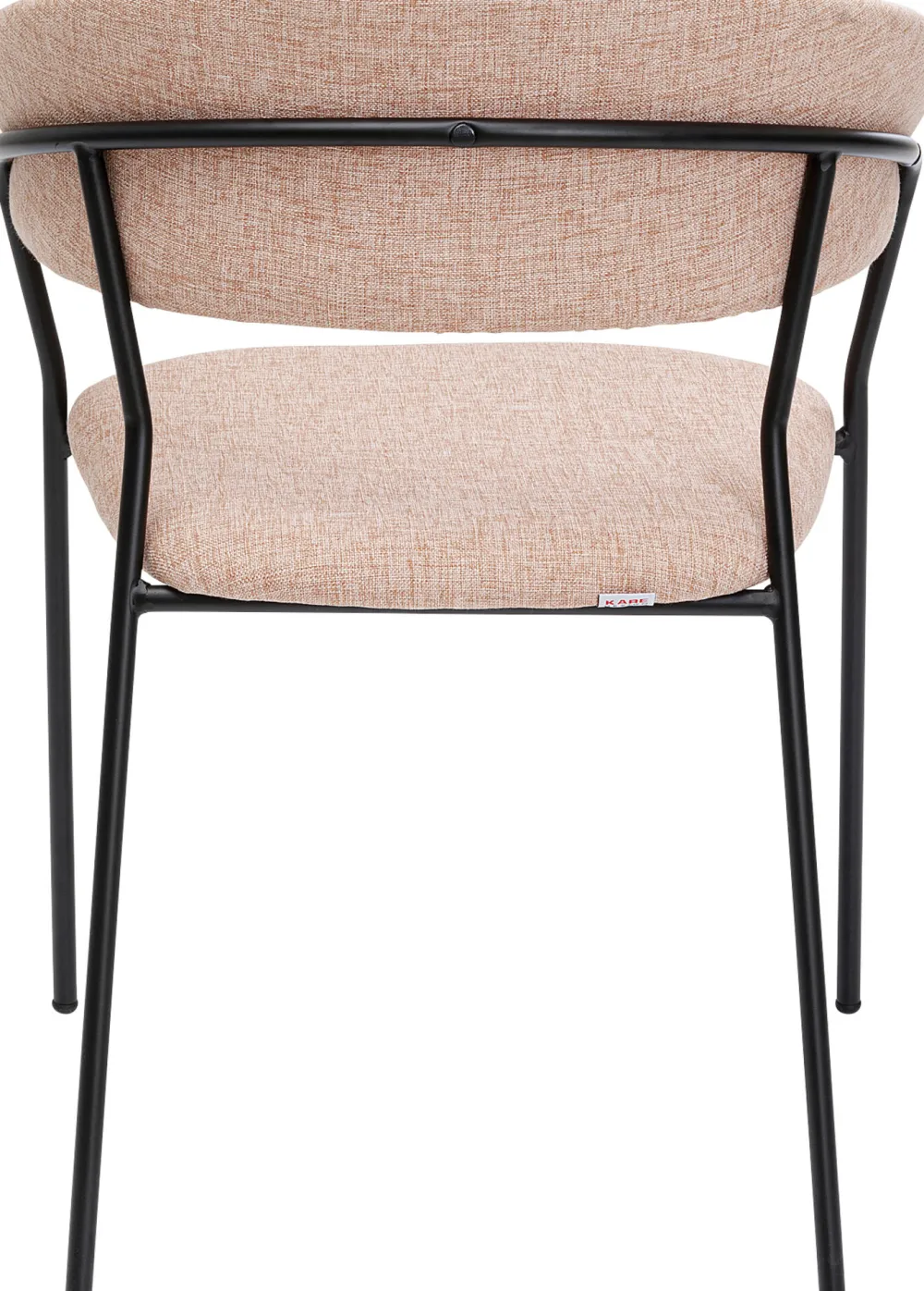 KARE Design Tuolit*Belle Tuoli Käsinojilla - Roosa (2/Setti)