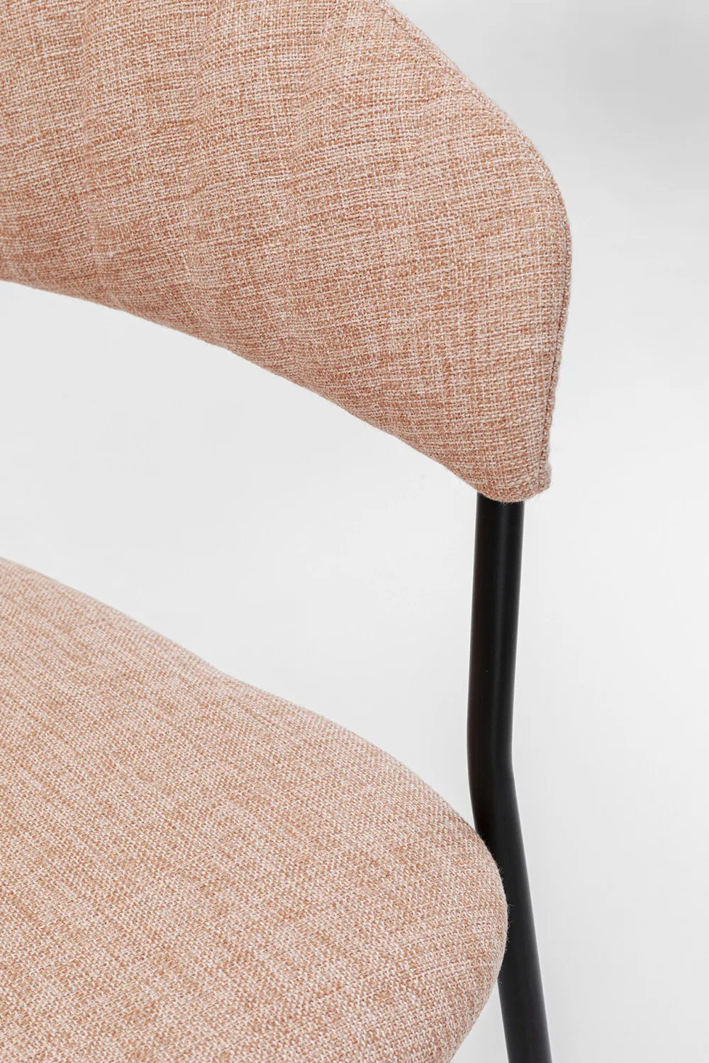 KARE Design Tuolit*Belle Tuoli Käsinojilla - Roosa (2/Setti)