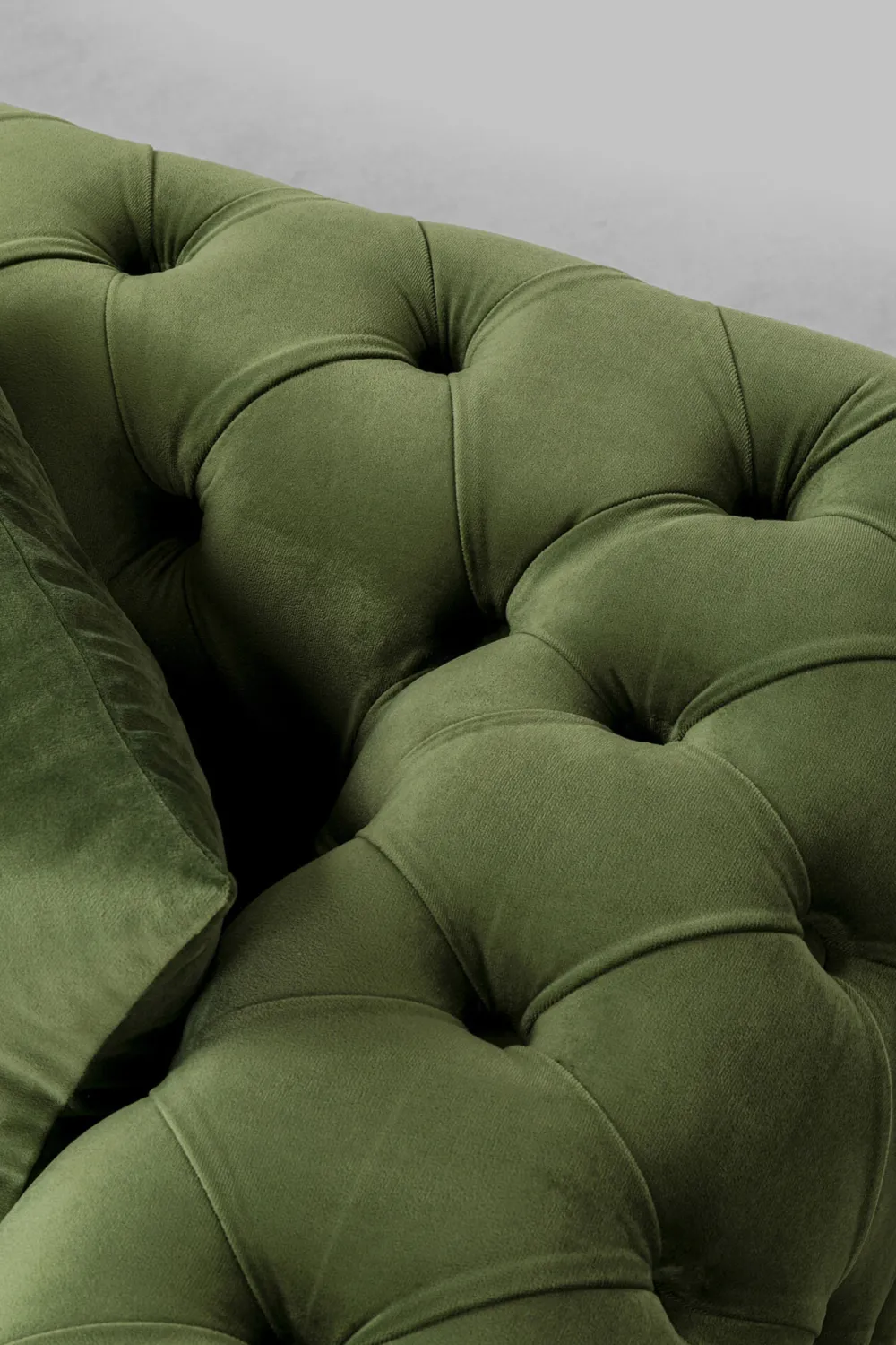 KARE Design Olohuone|Kulmasohvat*Bellissima Velvet Kulmasohva Vihreä Oikea 240x180cm