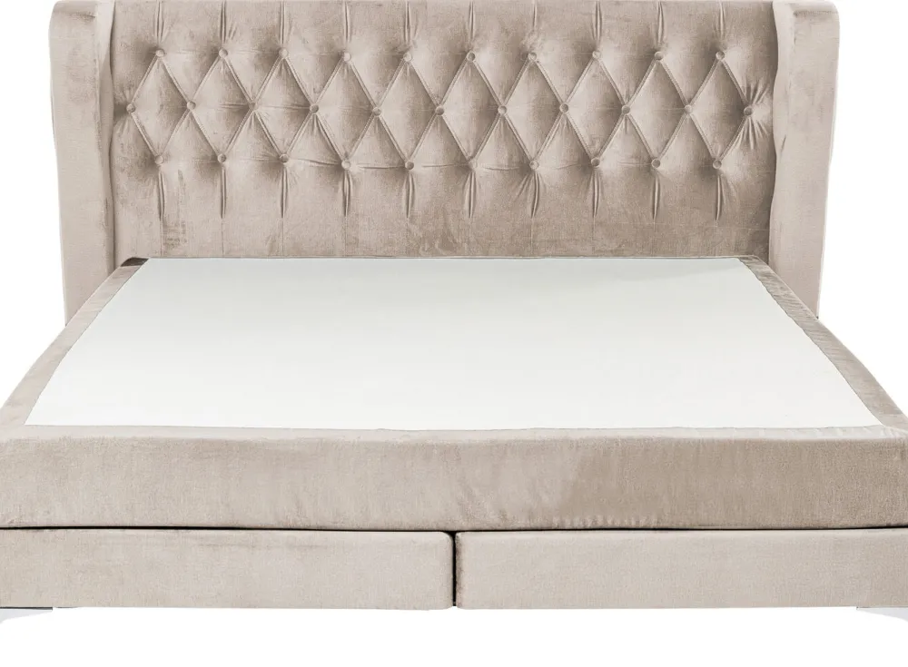 KARE Design Sängyt*Benito Moon Sänky, Harmaa 180x200cm