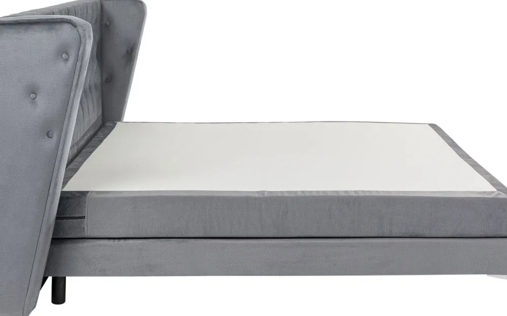 KARE Design Sängyt*Benito Moon Sänky, Harmaa 160x200cm