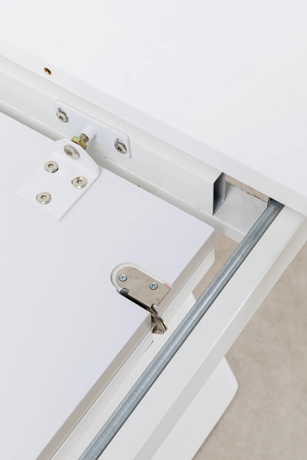 KARE Design Pöydät*Benvenuto Jatkettava Pöytä, Valkoinen 200(50)x110cm