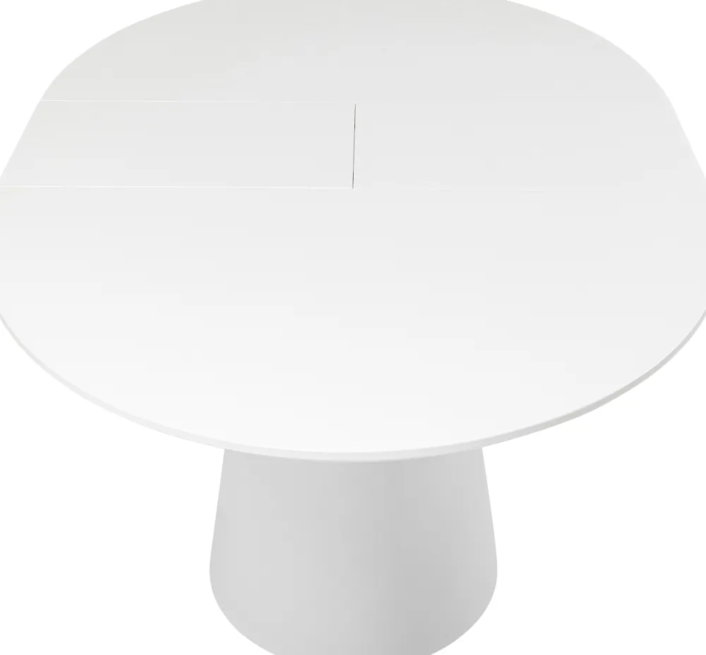 KARE Design Pöydät*Benvenuto Jatkettava Pöytä, Valkoinen 200(50)x110cm