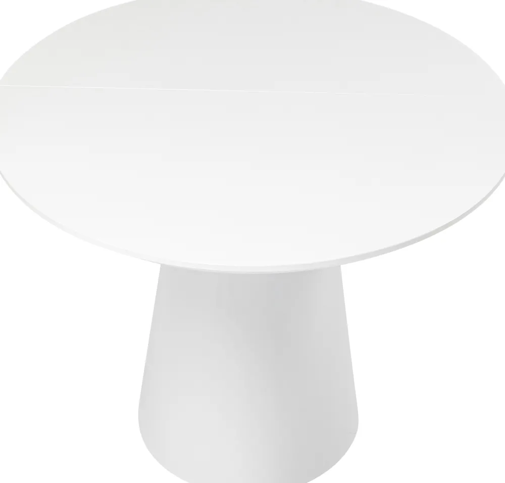 KARE Design Pöydät*Benvenuto Jatkettava Pöytä, Valkoinen 200(50)x110cm