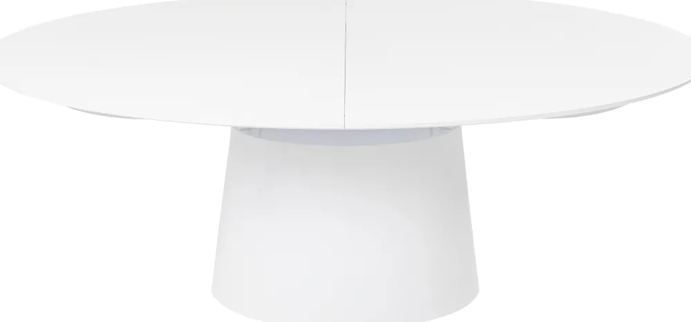 KARE Design Pöydät*Benvenuto Jatkettava Pöytä, Valkoinen 200(50)x110cm