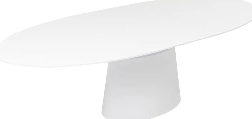 KARE Design Pöydät*Benvenuto Jatkettava Pöytä, Valkoinen 200(50)x110cm