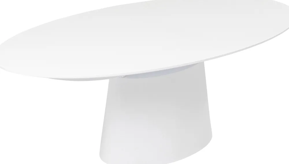 KARE Design Pöydät*Benvenuto Jatkettava Pöytä, Valkoinen 200(50)x110cm