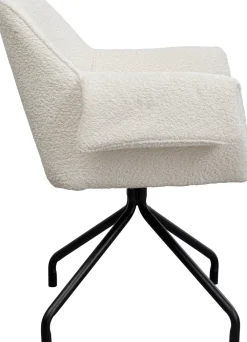 KARE Design Tuolit*Bess Cream Kääntyvä Tuoli Kermanvärinen