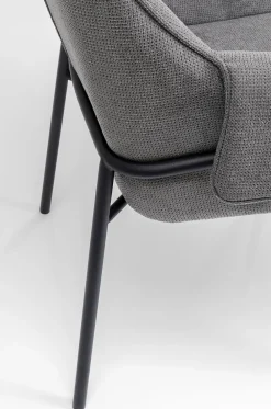 KARE Design Tuolit*Bess Tuoli Käsinojilla, Harmaa