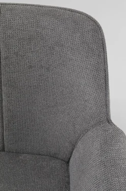 KARE Design Tuolit*Bess Tuoli Käsinojilla, Harmaa