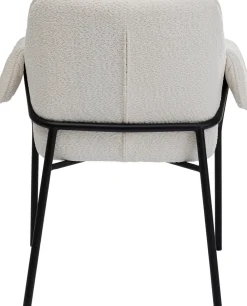 KARE Design Tuolit*Bess Tuoli Käsinojilla, Kermanvärinen