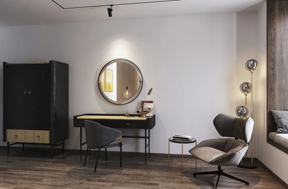 KARE Design Peilit*Betsy Frame Metal Peili 90Ø