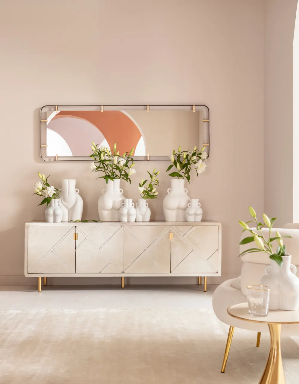 KARE Design Peilit*Betsy Frame Metal Peili 55x165cm