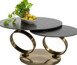 KARE Design Sohvapöydät|Olohuone*Beverly Gold Sohvapöytä Kulta 133x80cm