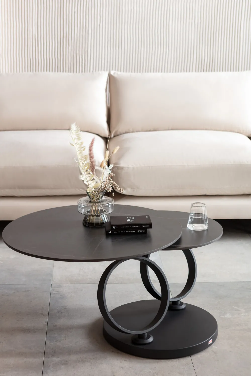 KARE Design Sohvapöydät*Beverly Sohvapöytä, Musta 133x80cm