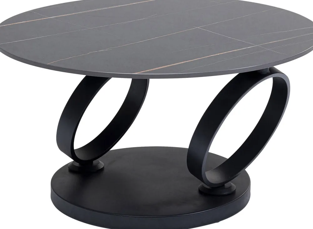 KARE Design Sohvapöydät*Beverly Sohvapöytä, Musta 133x80cm