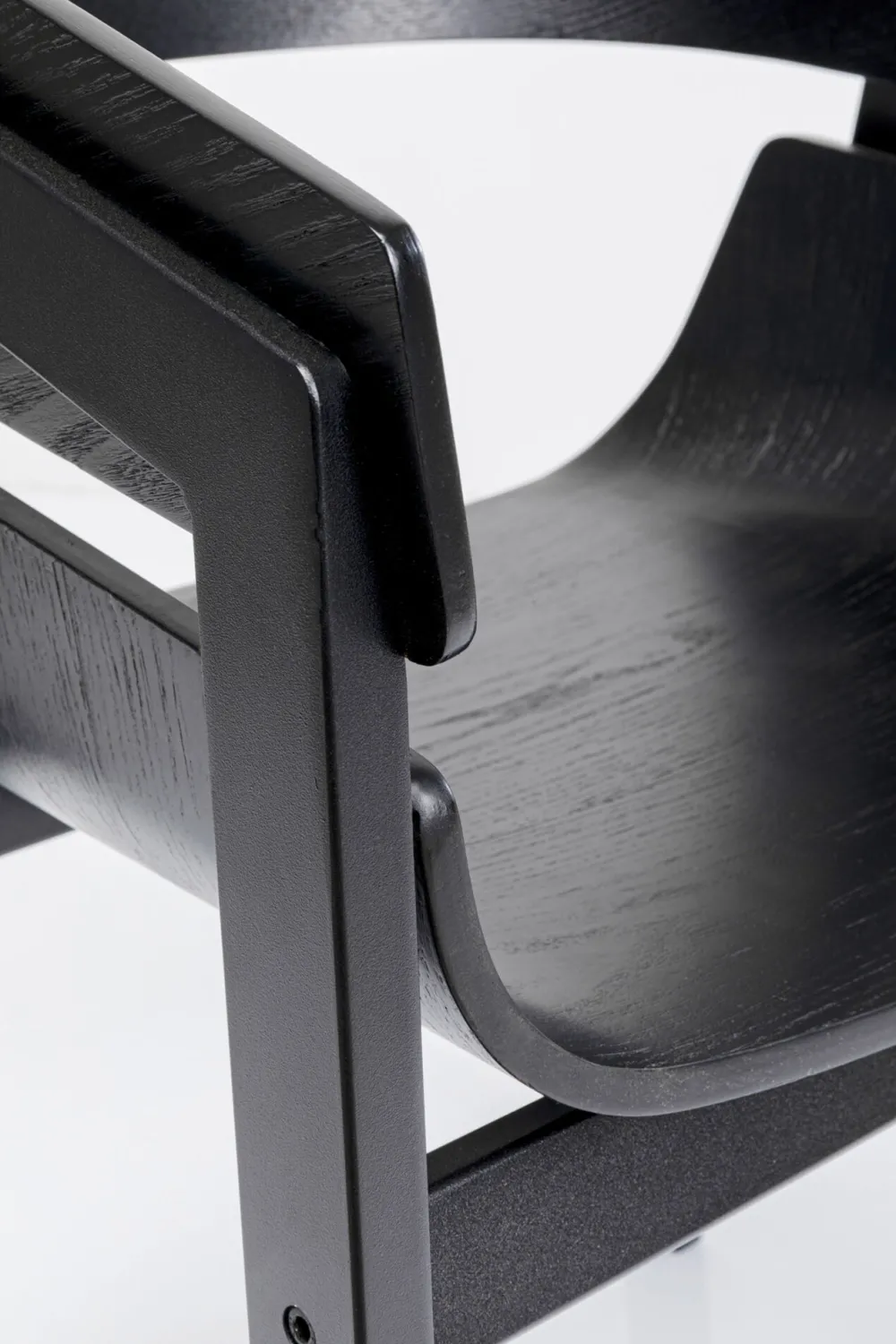 KARE Design Tuolit*Biarritz Tuoli Käsinojilla Musta