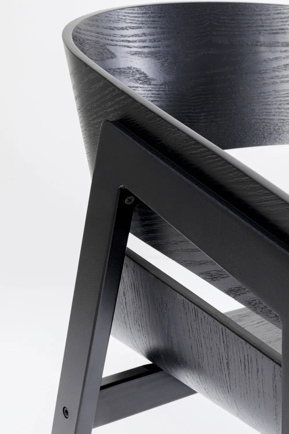 KARE Design Tuolit*Biarritz Tuoli Käsinojilla Musta