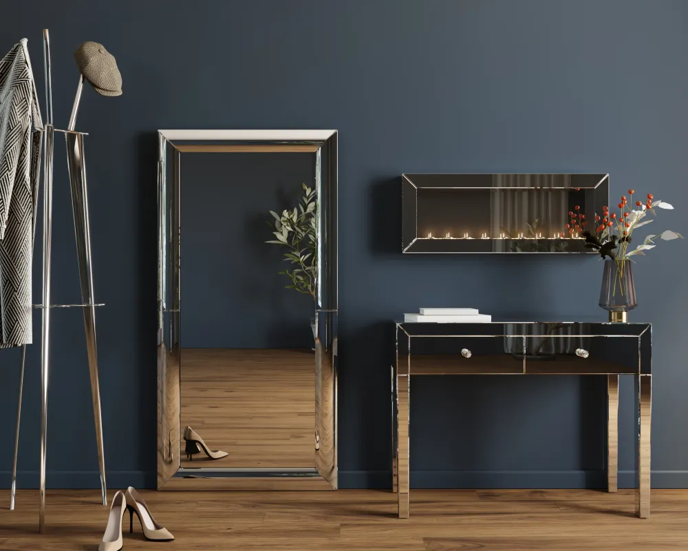 KARE Design Peilit*Big Beauty Candle Light Peili 90x35