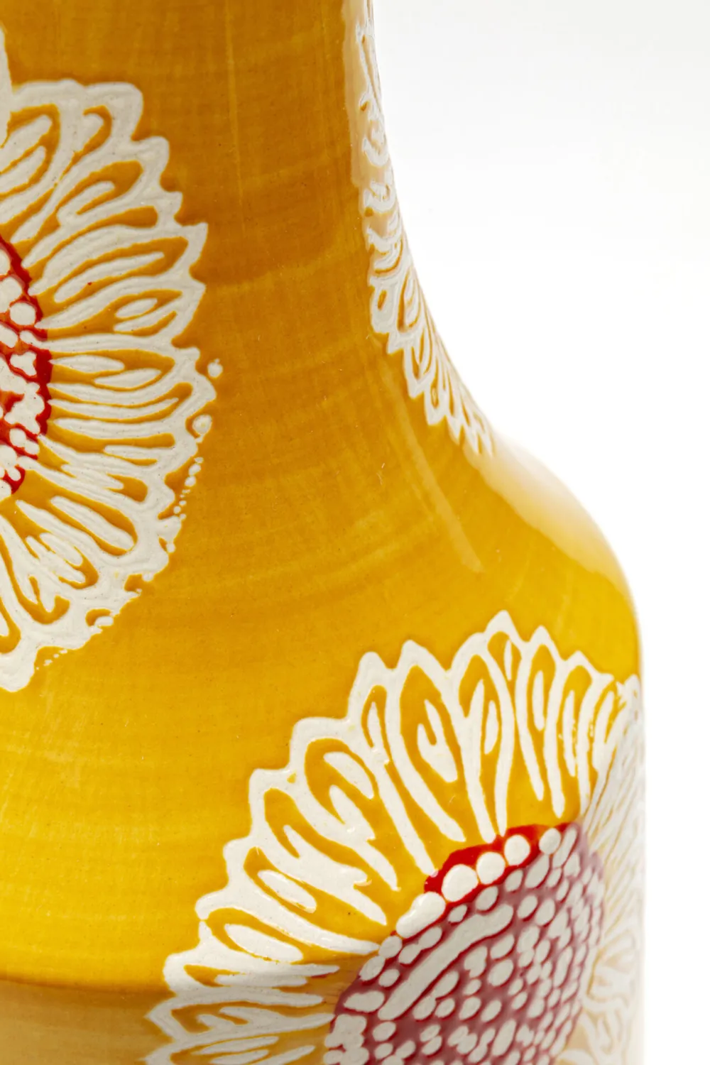 KARE Design Maljakot|Olohuone*Big Bloom Maljakko Keltainen 38 Cm