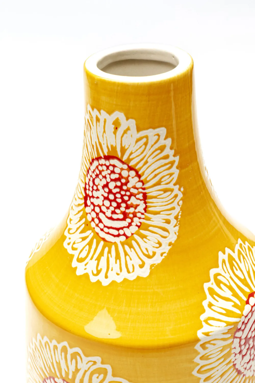 KARE Design Maljakot|Olohuone*Big Bloom Maljakko Keltainen 38 Cm