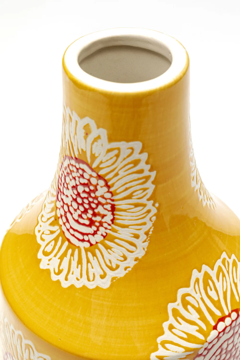 KARE Design Maljakot|Olohuone*Big Bloom Maljakko Keltainen 38 Cm