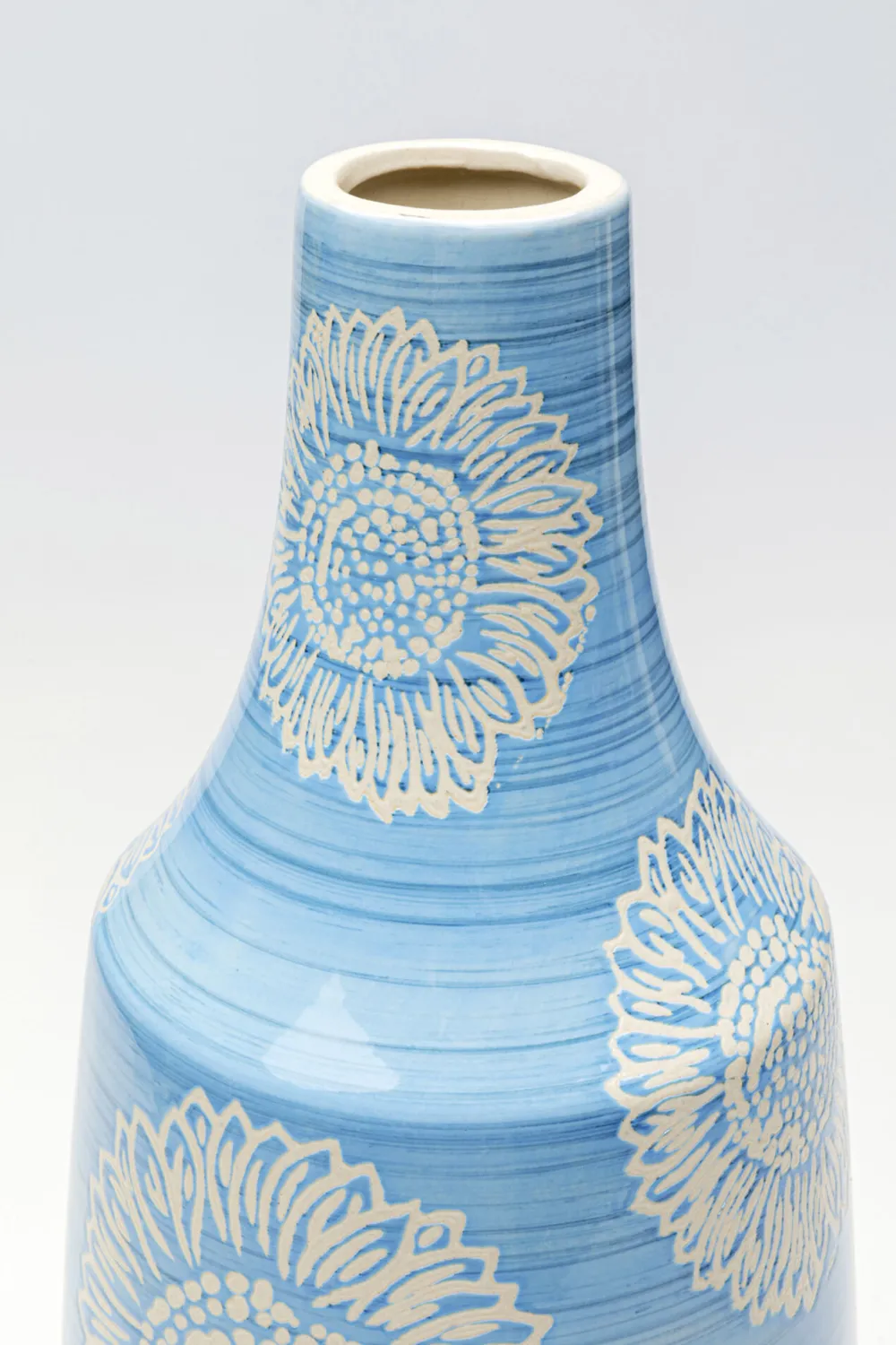 KARE Design Maljakot*Big Bloom Maljakko Sininen 47 Cm