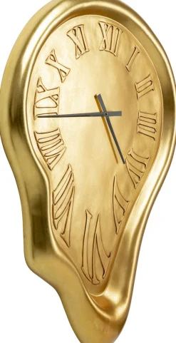 KARE Design Kellot*Big Drop Gold Seinäkello 92x127cm