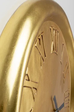 KARE Design Kellot*Big Drop Gold Seinäkello 92x127cm