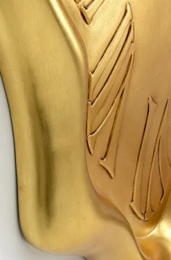 KARE Design Kellot*Big Drop Gold Seinäkello 92x127cm