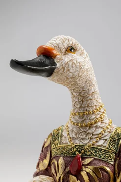 KARE Design Koriste-Esineet*Bird Lady Duck Ankka Koriste-esine, Valkoinen 31cm