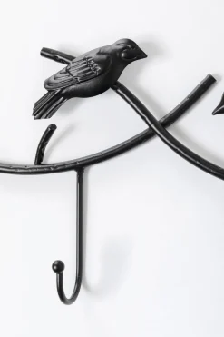 KARE Design Seinänaulakot*Birds Gossip Linnut Seinänaulakko, Musta 71cm