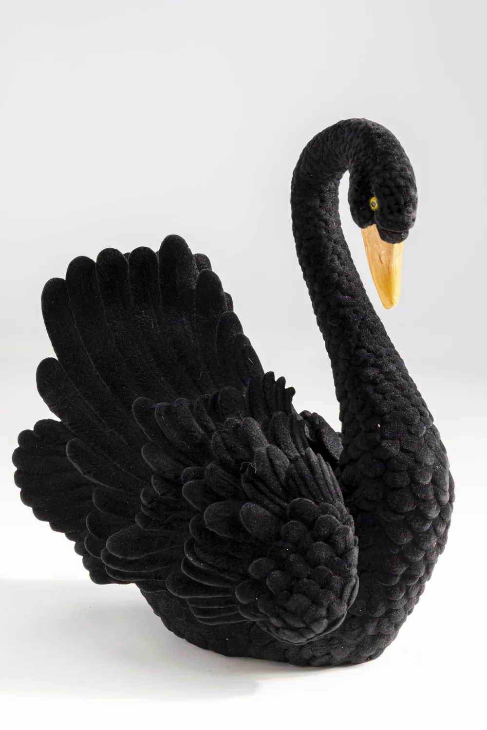 KARE Design Koriste-Esineet*Black Swan Musta Joutsen Koriste-esine 28cm