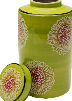 KARE Design Koriste-Esineet*Bloom Green Koristepurkki Vihreä 27cm