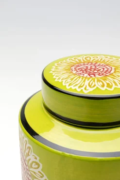 KARE Design Koriste-Esineet*Bloom Green Koristepurkki Vihreä 27cm