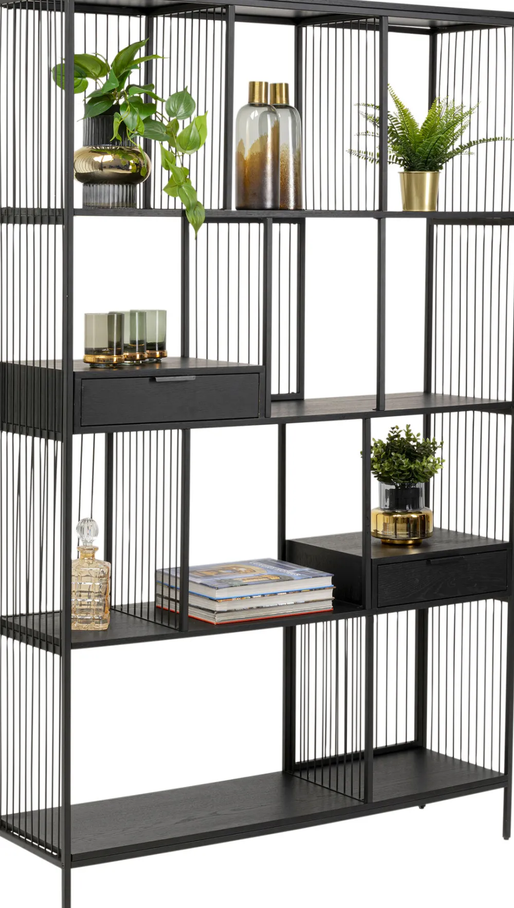 KARE Design Hyllyt*Bologna Hylly Musta 125x200cm