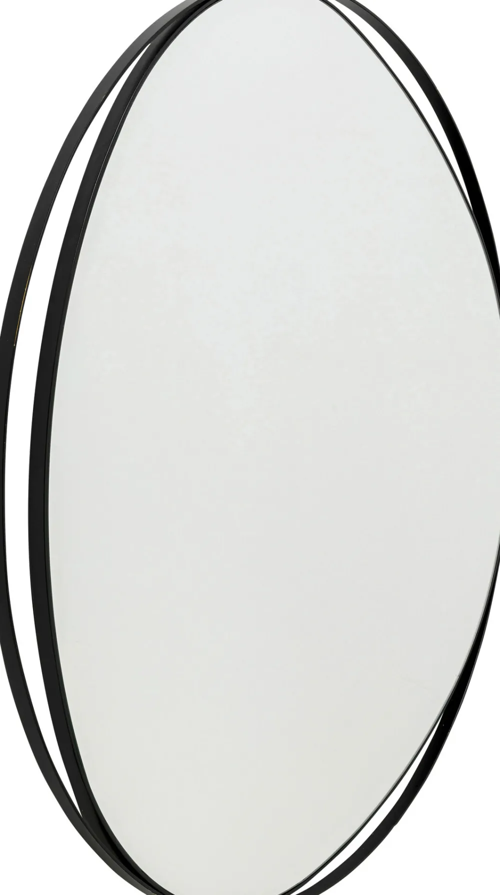 KARE Design Peilit*Bonita Seinäpeili, Musta Ø80cm