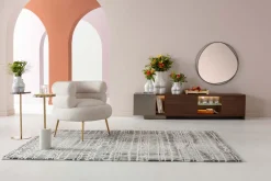 KARE Design Peilit*Bonita Seinäpeili, Musta Ø80cm