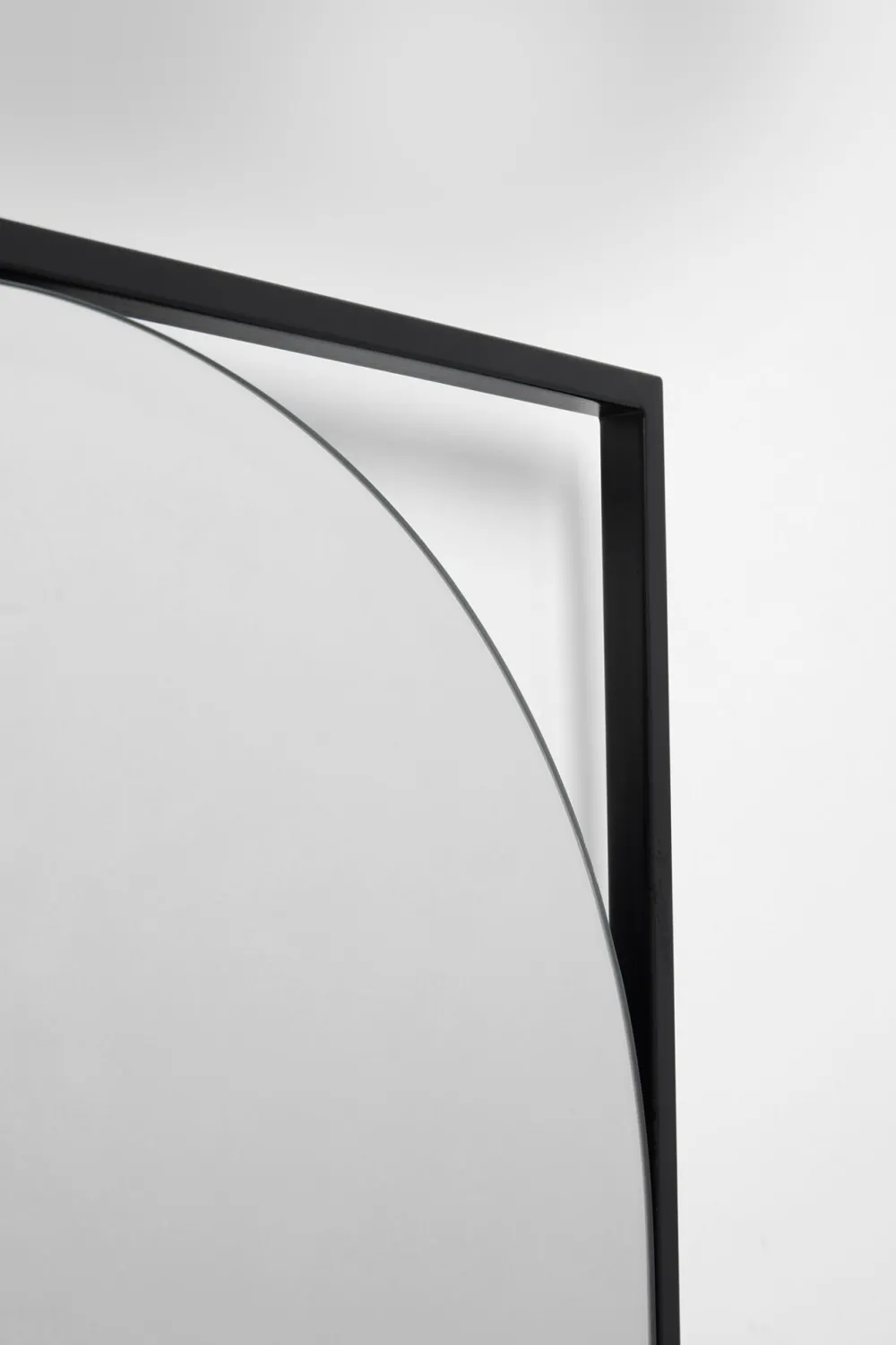 KARE Design Peilit*Bonita Seinäpeili, Musta 81x81cm