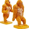 KARE Design Kirjatuet*Bookend Gorilla Orange (2/Set)