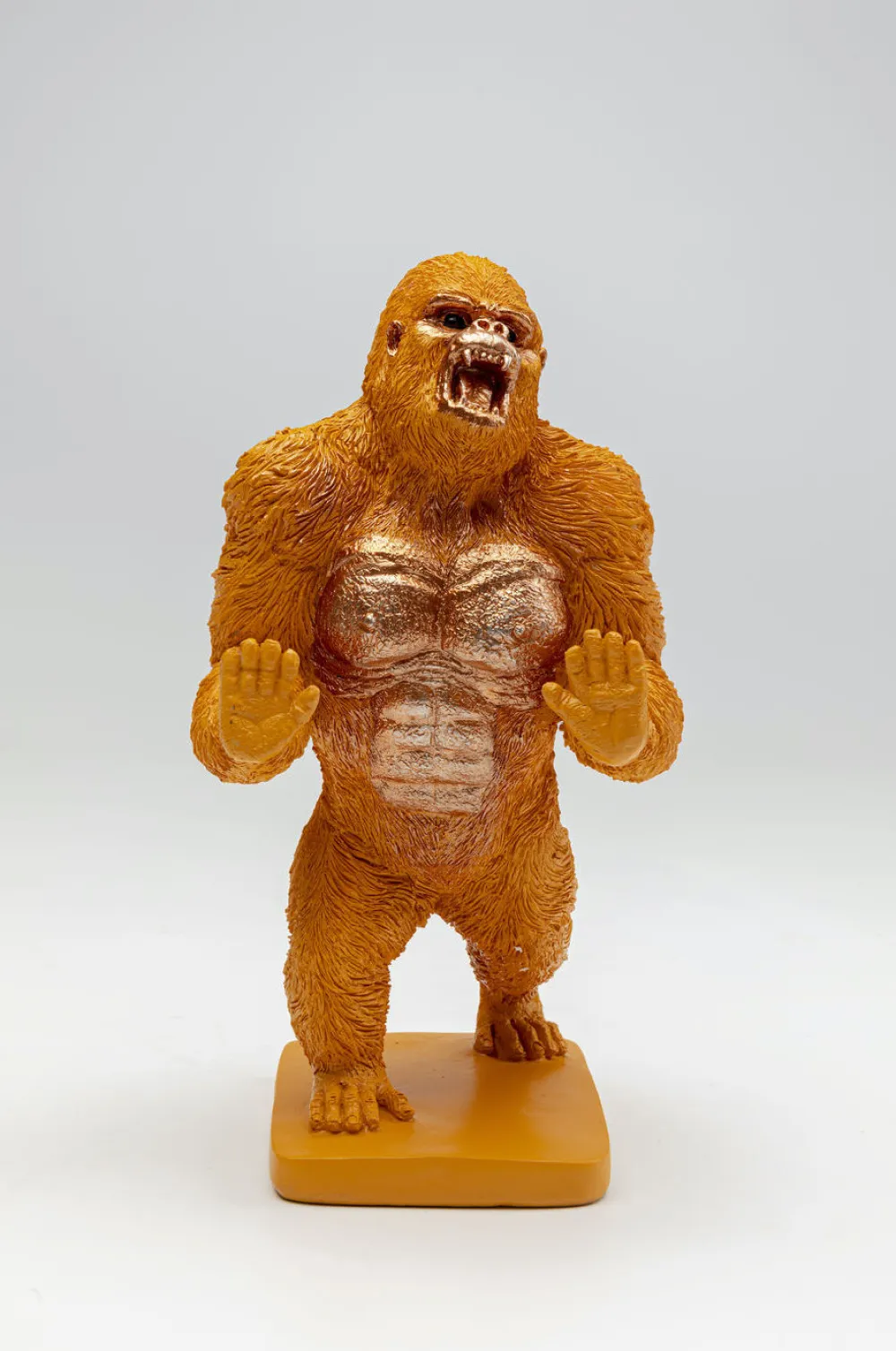 KARE Design Kirjatuet*Bookend Gorilla Orange (2/Set)