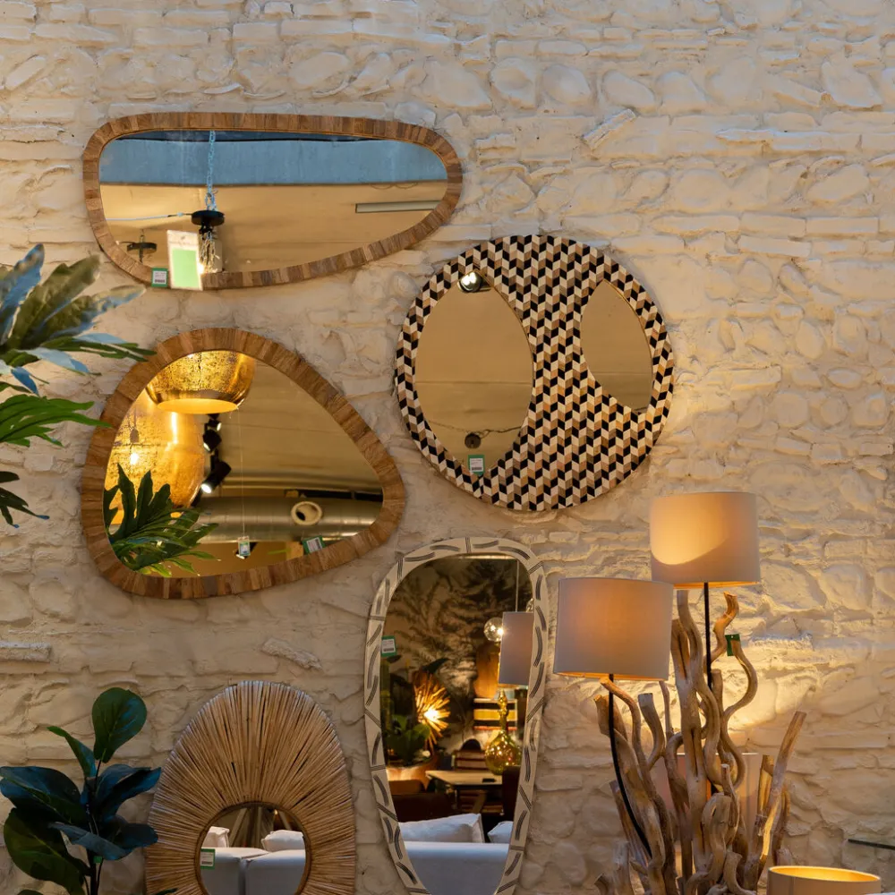 KARE Design Peilit*Bora Bora Seinäpeili 65x77cm