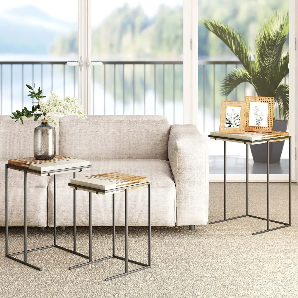 KARE Design Sohvapöydät*Bora Bora Sivupöytä (3/Setti)