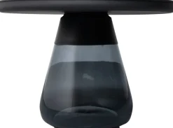 KARE Design Sohvapöydät|Olohuone*Bottiglia Smoke Sivupöytä, Musta Ø 60cm