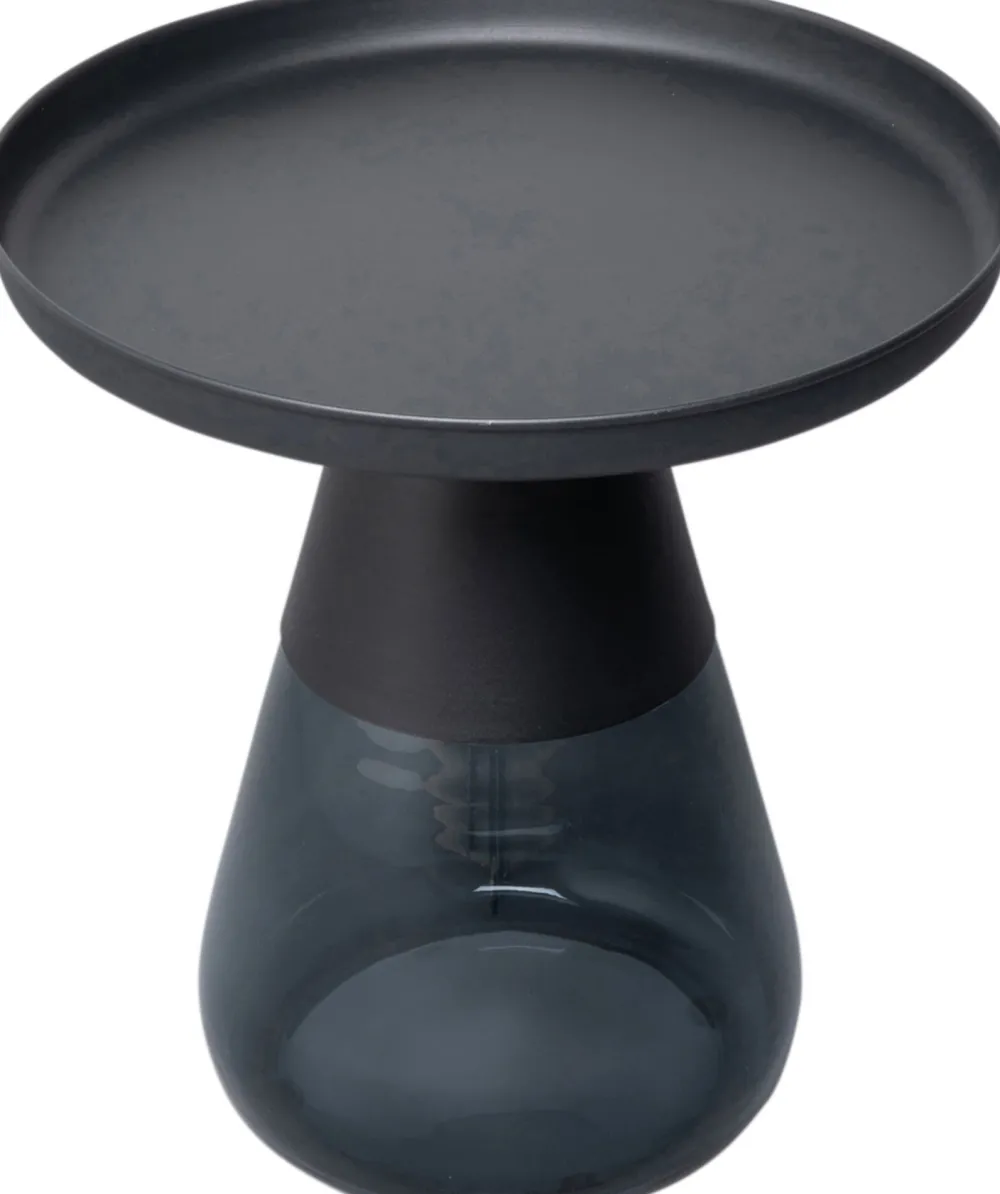 KARE Design Sohvapöydät|Olohuone*Bottiglia Smoke Sivupöytä, MustaØ50cm