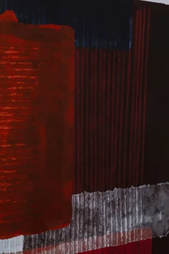 KARE Design Taulut|Olohuone*Box Back Red Kehystetty Taulu 60x80cm