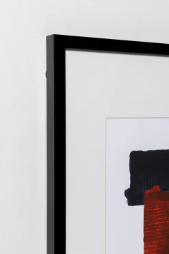 KARE Design Taulut|Olohuone*Box Back Red Kehystetty Taulu 60x80cm